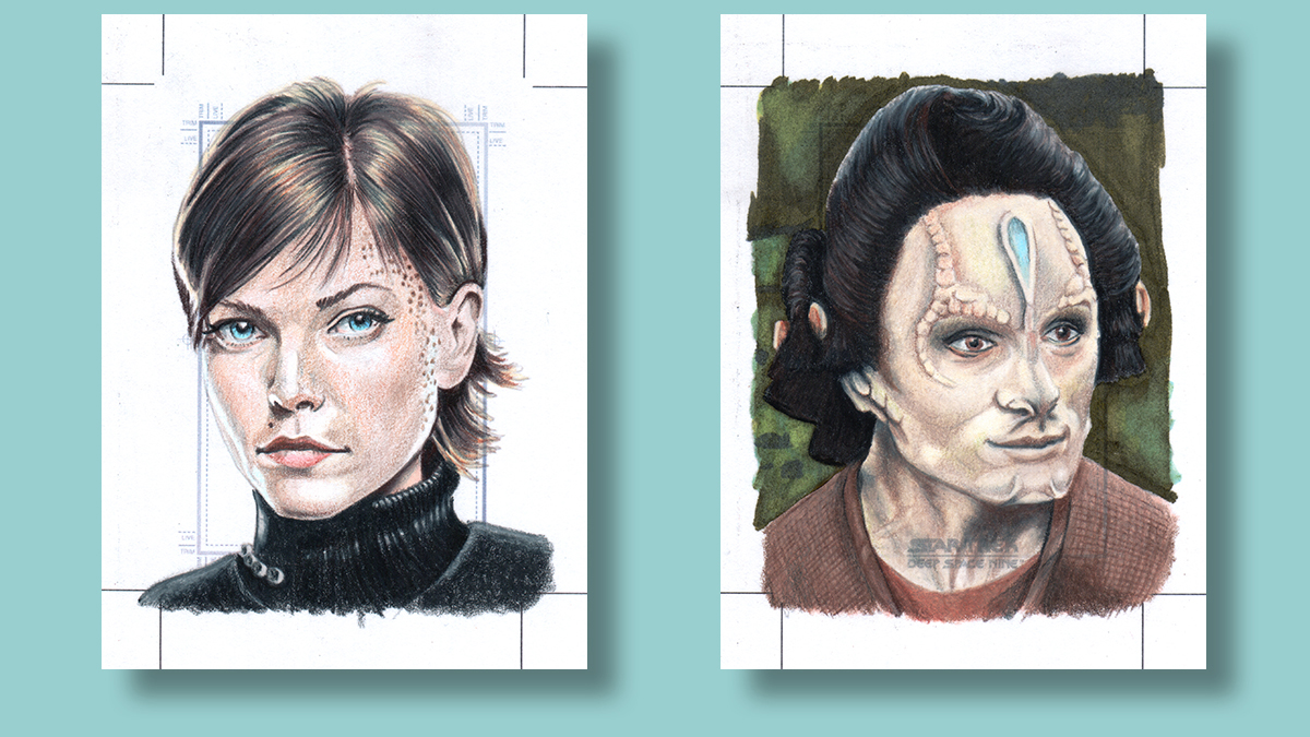 Star Trek Sketch cards