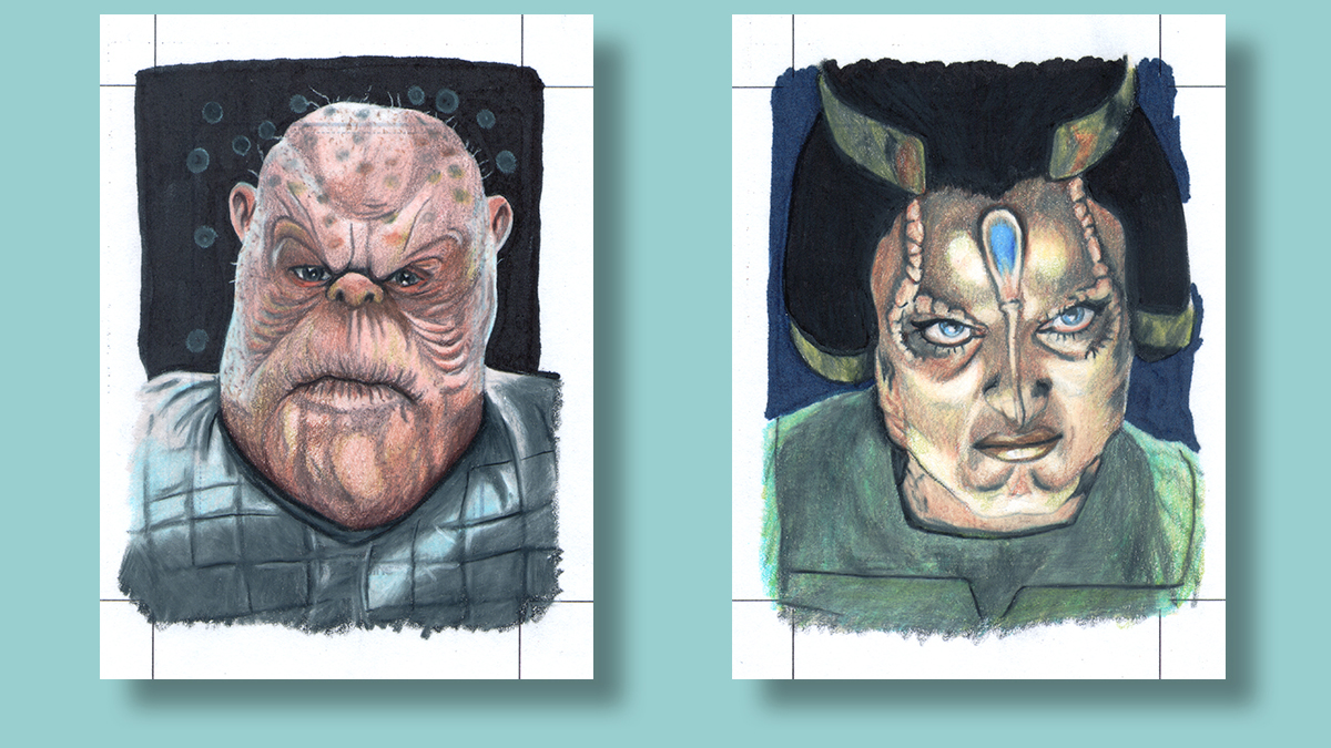 Star Trek Sketch cards