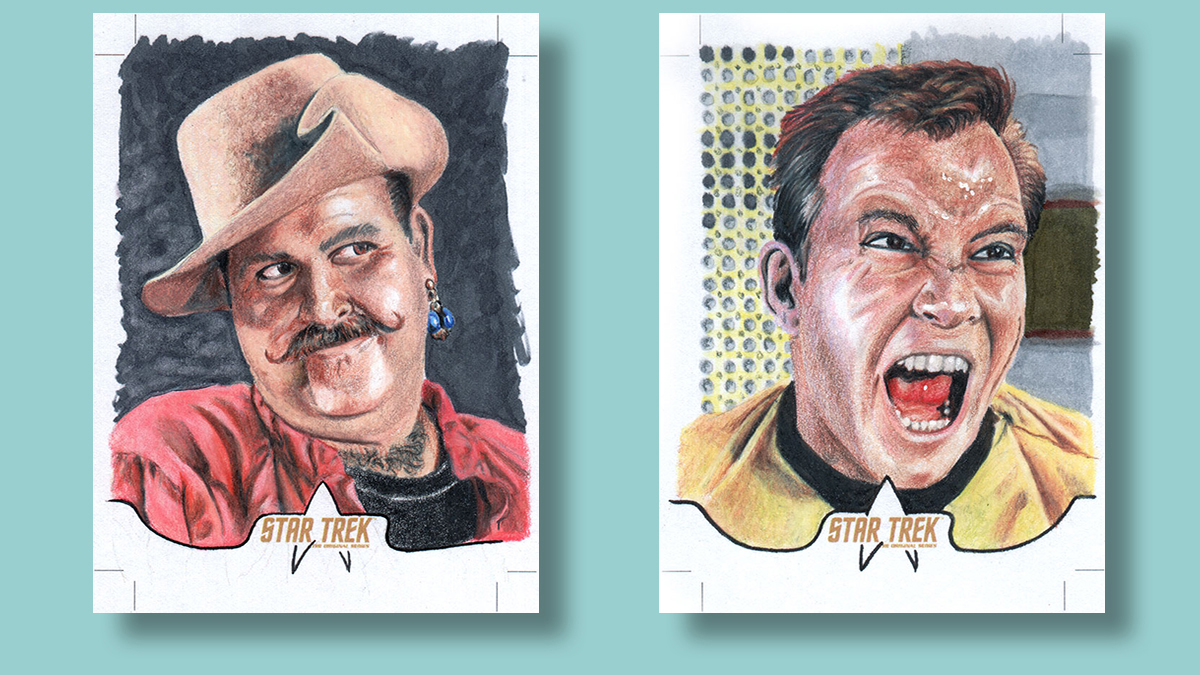 Star Trek Sketch cards