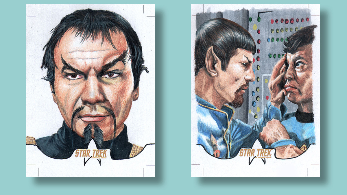 Star Trek Sketch cards