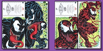 Marvel comics Sketch cards