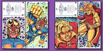 Marvel comics Sketch cards