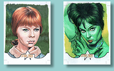 Star Trek Sketch cards