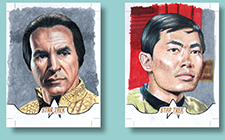 Star Trek Sketch cards